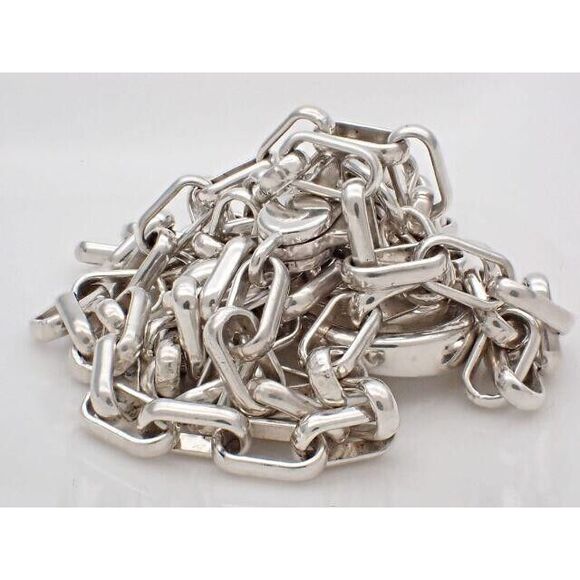 Gucci G Logos Link Chain Necklace 20' #139036G24B - Picture 6 of 9